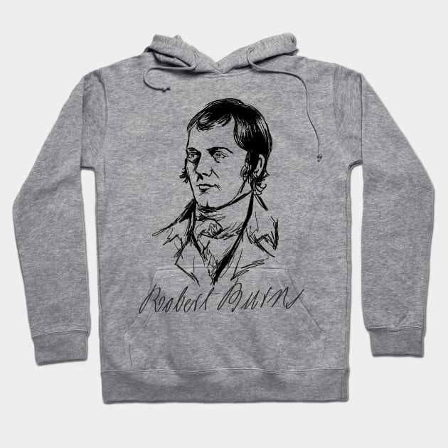 Robert Burns Hoodie by ThunderEarring